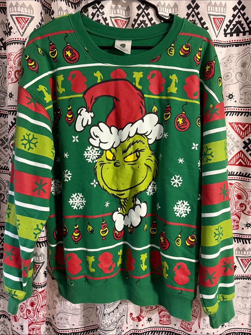 The Grinch Green Holiday Sweatshirt